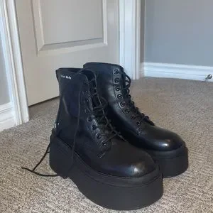 NAKED WOLFE  SATURN BOOT ブーツ Naked Wolfe Saturn 160 Platform Leather Boots - Women's